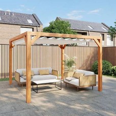 Red Class Wood pergola 404x394 cm