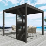 Aluminium overkapping louvrepaneel 360 cm antraciet +€ 453,95