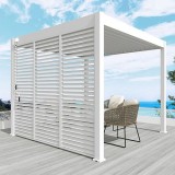 Aluminium overkapping louvrepaneel 360 cm wit +€ 453,95