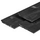 IJsselrabat Eco Noord-Zweeds zwart gespoten 1,1/2,2x19,5x300 cm