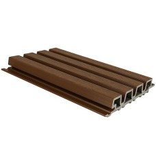 NewTechWood composiet co-extrusie wand bekleding rhombus profiel 3,3 x 21,5 x 230 cm Ipe