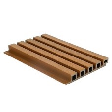 NewTechWood composiet co-extrusie wand bekleding castellation 25 profiel, 2,5 x 19,6 x 290 cm, Red Cedar