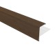 NewTechWood aluminium eindprofiel rhombus wandbekleding 5x5x300 cm Ipe