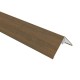 NewTechWood aluminium co-extrusie hoekprofiel rhombus t.b.v. wand bekleding 6 x 6 x 300 cm Teak