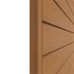 NewTechWood composiet co-extrusie eindprofiel castellation t.b.v wand bekleding 7 x 5 x 300 cm Zwart