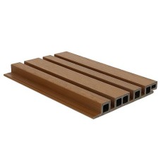 NewTechWood composiet co-extrusie wand bekleding castellation 4325 profiel 2,5 x 19,6 x 290 cm Red Cedar