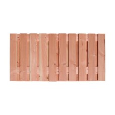 Douglas tuinscherm 16 mm 21-planks 180x90 cm