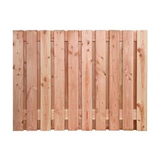 Douglas tuinscherm 16 mm 21-planks 180x130 cm