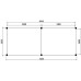 Overkapping overhead design douglas Jacco 750x300 cm