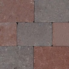 Pebblestones plus 20x30x6cm rood bruin