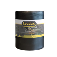 Leadax Zwart 15 cm x 6 meter