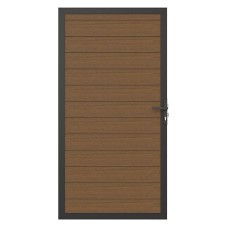 NewTechWood co-extrusie composiet deur glad teak 100x195 cm