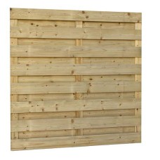 Tuinscherm geïmpregneerd vuren 18 planks 15 mm 180x180 cm