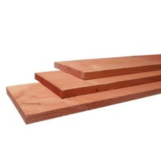 Douglas fijnbezaagde plank 2,5x25 cm onbehandeld