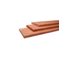 Schuttingplank douglas bezaagd groen geïmpregneerd 2,2x25x400 cm