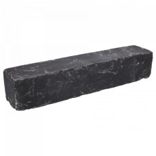 Linia palissade 12x12x36 cm getrommeld nero