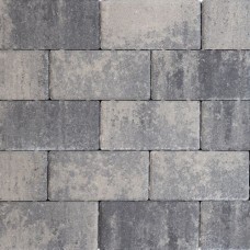 Design brick 21x10,5x8 cm nero grey