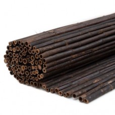 Bamboe rolscherm Black 180x180 cm